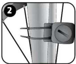BBB BCP51W - INSTALLATION DE L'AIMANT DE ROUE ET DU CAPTEUR DE VITESSE - 2