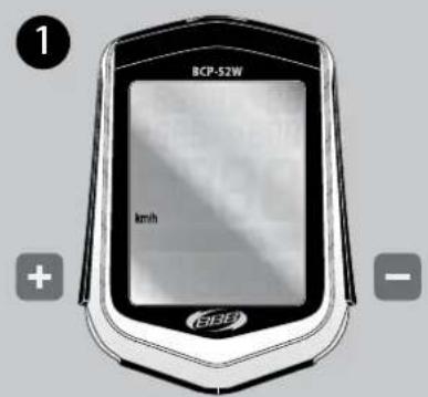 BBB BCP51W - REGLAGE KM/H OUM/H - 1