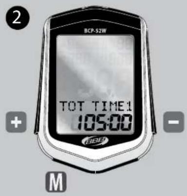 BBB BCP51W - REGLAGE TEMPS TOTAL - 2