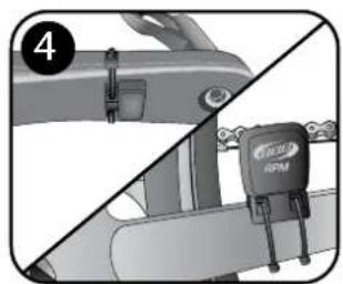 BBB BCP51WH - INSTALLATION DE L'AIMANT DE CADENCE ET DU CAPTEUR DE CADENCE - 4