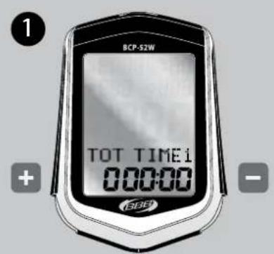 BBB BCP51WH - REGLAGE DU TEMPS TOTAL 1 - 1