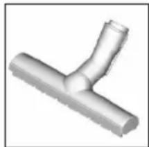 BOSCH Roxx'x BGS62232 - B Spazzola TURBO-UNIVERSAL® per pavimenti BBZ102TBB - 2