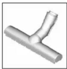 BOSCH Roxx'x BGS62232 - C Brosse pour sols durs BBZ123HD - 1