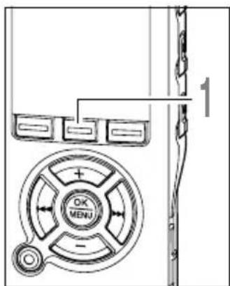 OLYMPUS DS71 - Réglage d'une marque index ou d'une marque temp - 1