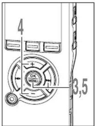 OLYMPUS DS71 - Enregistrement programmé (Timer Rec) - 2