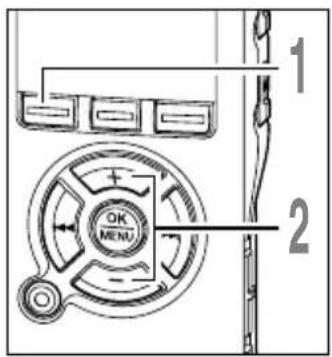 OLYMPUS DS71 - Verrouillage de fichiers (Lock) - 1