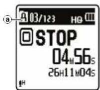 OLYMPUS VN8100PC - ③ Appuyez sur la touche STOP (■) pour arrêter l'enregistrement. - 1