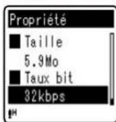 OLYMPUS VN8100PC - Propriété [Property] - 2