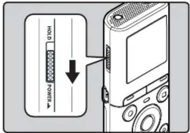 OLYMPUS VN702PC - Allumerl'alimentation - 1