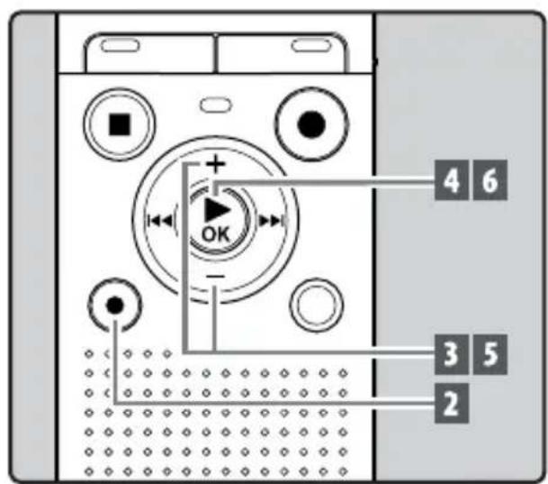 OLYMPUS VN702PC - Effacement - 1