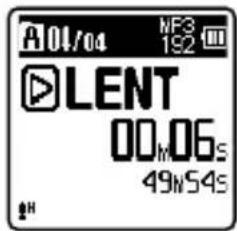 OLYMPUS VN702PC - Appuyez sur la touche OK. - 1