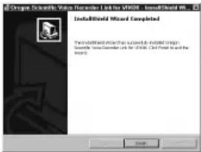 OREGON SCIENTIFIC VR636 - Etape 1: Installer le logiciel (Pour la première installation uniquement). - 2