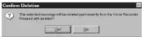 OREGON SCIENTIFIC VR636 - Effacer des messages du dictaphone numérique - 1