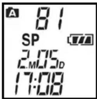 OREGON SCIENTIFIC VR636 - Paramètres du Dictaphone numérique - 1