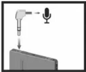 OREGON SCIENTIFIC VR636 - Connector un microphone externe - 1