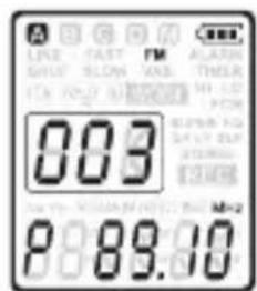 dnt HSQ2010 - Een vooraf ingesteld radiostation beluisteren - 2