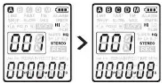 dnt HSQ2010 - Lecture d'un fi chier enregistré en mode d'enregistrement discret - 1