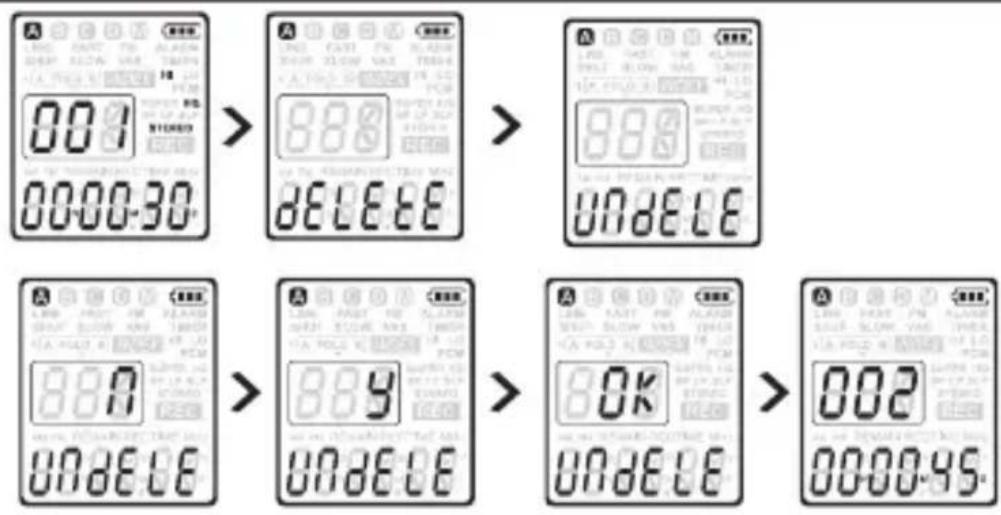 dnt HSQ2010 - Undelete functions - 2