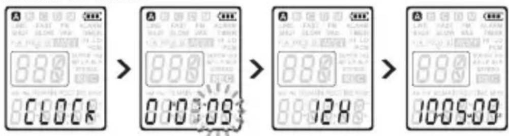 dnt HSQ2010 - Réglage de la date et de l'heure - 1