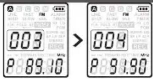 dnt HSQ2010 - Delete a preset radio station - 1
