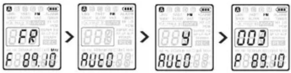 dnt HSQ2010 - Automatisch afstemmen op radiostations - 1