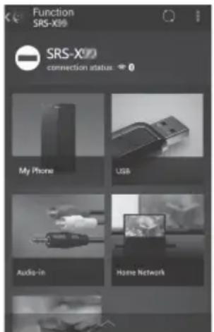 SONY SRSX88 - Controllo di un dispositivo collegato tramite USB - 3