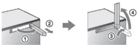 SONY SRSX88 - Antenna Wi-Fi - 1