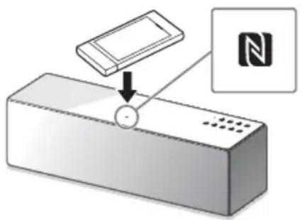 SONY SRSX88 - Muziek beluisteren via one-touch (NFC) - 1