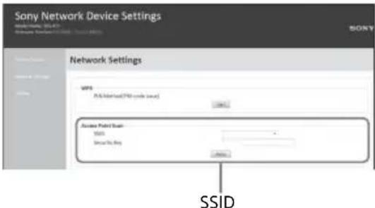 SONY SRSX88 - Seleccione el SSID de su router inalambrico e introduzca la contraseña. - 1