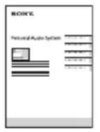 SONY SRSX88 - Bijgeleverde documenten - 1