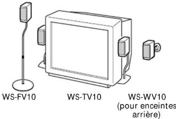 SONY SAVE305 - Installation des autres enceintes - 1