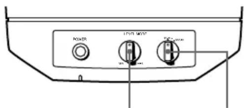SONY SAVE312 - Adjusting the subwoofer - 1