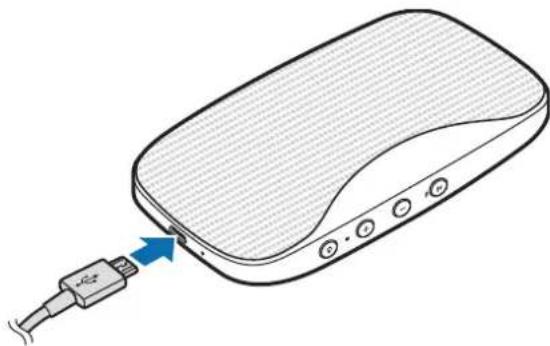 SAMSUNG Level box mini EOSG900 - Opladning af batteriet - 2