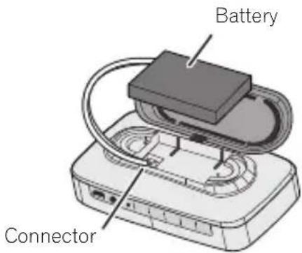 PIONEER XWLF1W - Remove the battery and disconnect the connectors. - 1