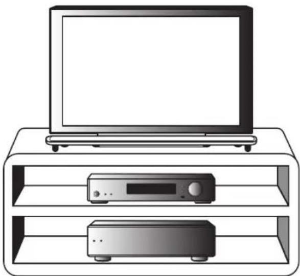 PIONEER SHV600B - Mounting location - 1