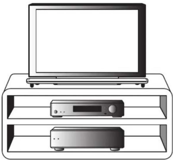 PIONEER SHV600B - Installasjon i vertical stilling - 1