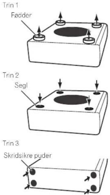 PIONEER SSLW500 - Installation i vertical retning - 1