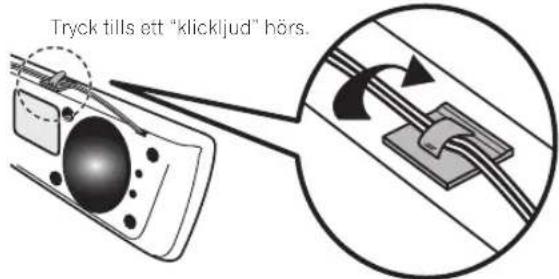 PIONEER SHV500LR - Satt fast de medfoljande vaderstagen ovanpá högtalaren sasom bilden visar och samla upp ledningen)d. - 1