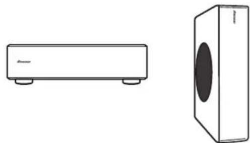 PIONEER SHV500LR - Installation de l'enceinte d'extrêmes graves - 1