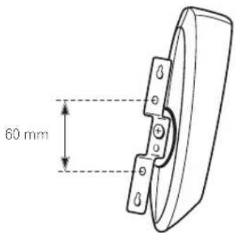 PIONEER SHV500LR - Vid montering av högtalaren på högtalarstativ - 1