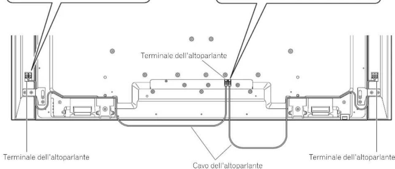 PIONEER Kuro KRPS02 - Collegate i cavi degli altoparlanti (display flat-panel) - 2