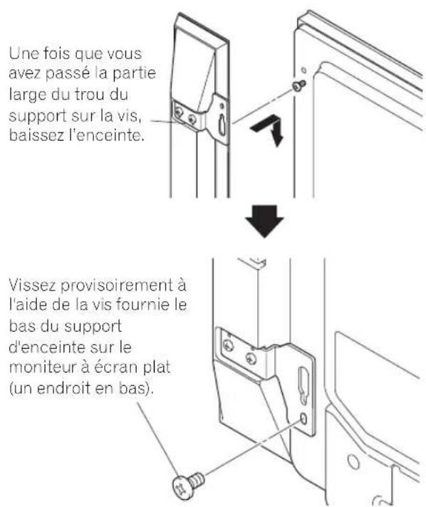 PIONEER Kuro KRPS02 - Fixer les supports d'enceinte sur les enceintes. - 4