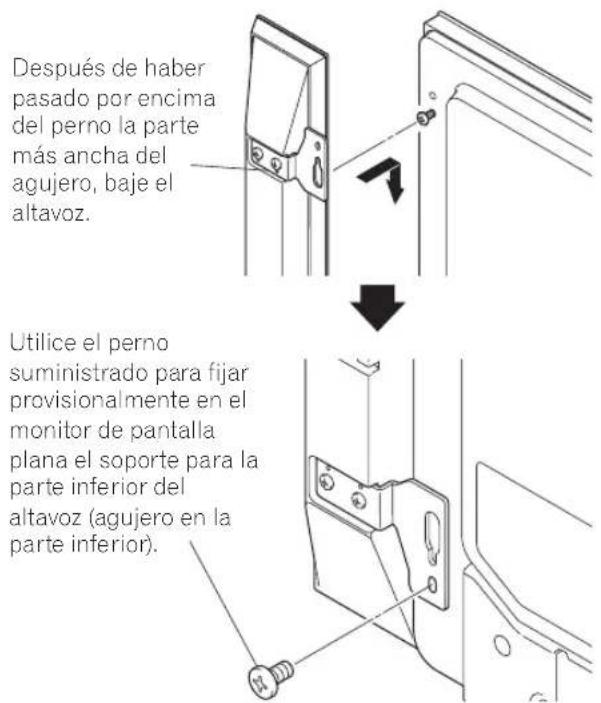 PIONEER Kuro KRPS02 - Como montar los soportes para los altavoces en los altavoces. - 4