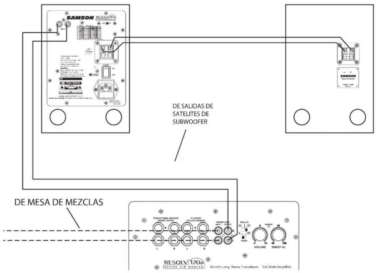 SAMSON Resolv 40a - Resolv 40a son subwoofer mono - 1