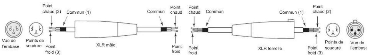 SAMSON Live L615 - Connexion des enceintes Live - 1