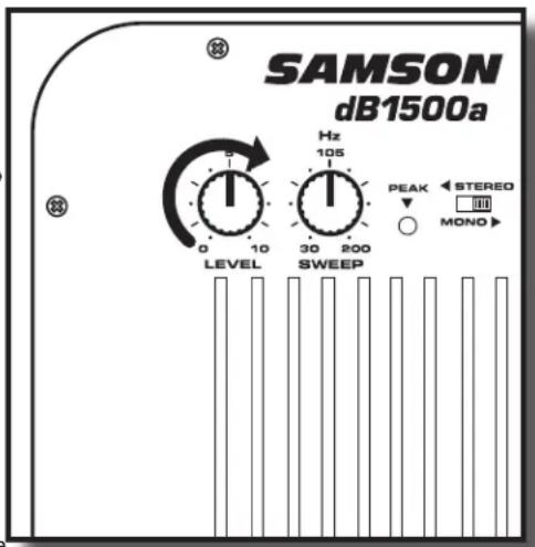 SAMSON dB1500a - dB1500a EN MODO MONO CON ALTAVOCES SATÉLITES PASIVOS - 2
