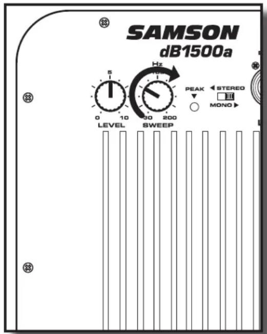 SAMSON dB1500a - dB1500a and dB1800a MONO SUB WITH PASSIVE SATELLITES - 2