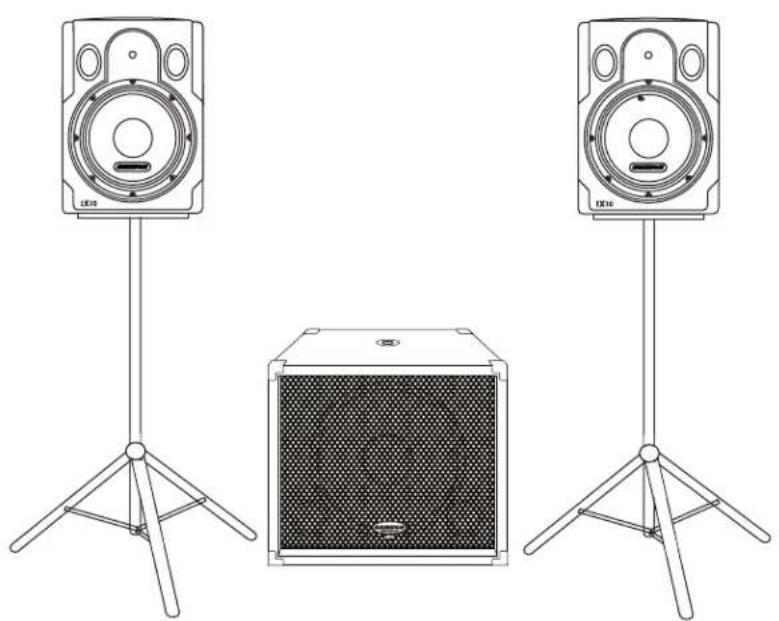 SAMSON dB1500a - Normaler Sub-Betrieb - 1