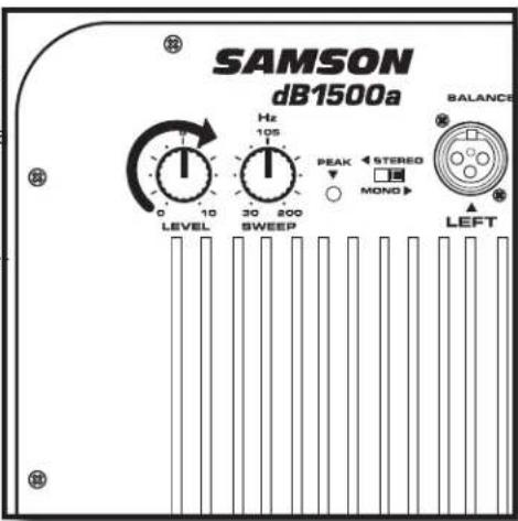 SAMSON dB1500a - dB1500a EN MODO ESTÉREO CON ALTAVOCES SATÉLITES PASIVOS - 2