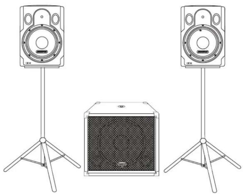 SAMSON dB1500a - Utilisation en mode mono - 1